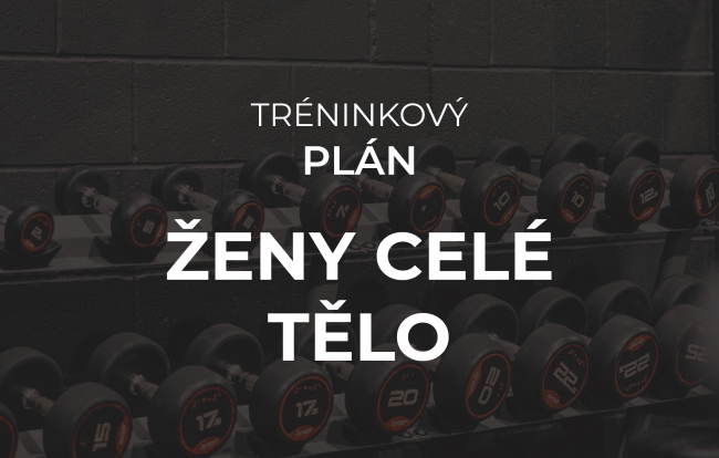 Tréninkový plán Ženy 3x v týdnu celé tělo