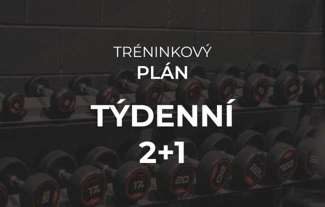 Týdenní tréninkový plán 2+1