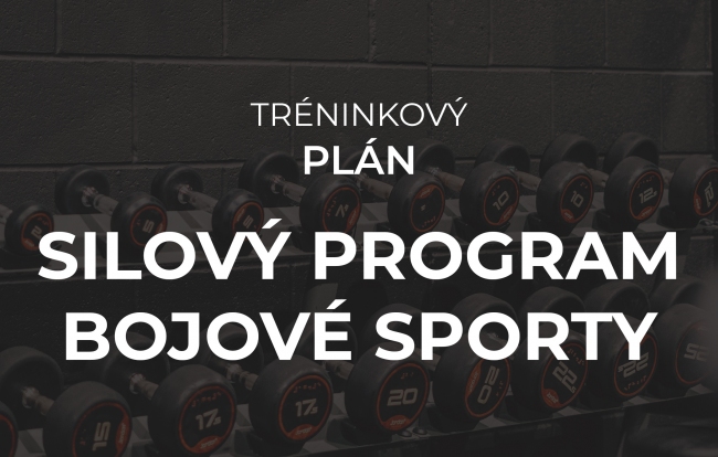 Tréninkový plán Silový program bojové sporty