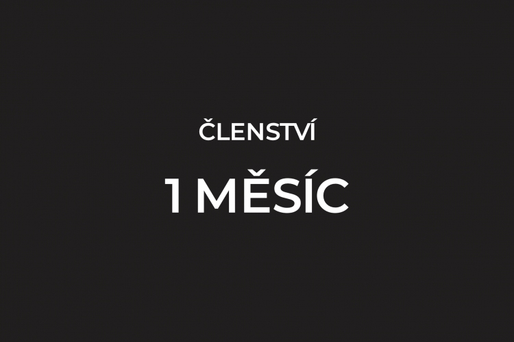 ČLENSTVÍ 1 MĚSÍC POSILOVNA