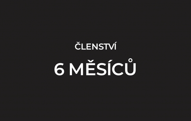 ČLENSTVÍ 6 MĚSÍCŮ POSILOVNA