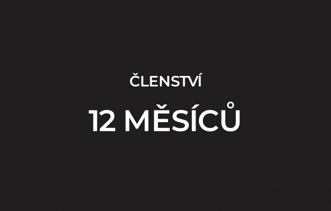 ČLENSTVÍ 12 MĚSÍCŮ POSILOVNA