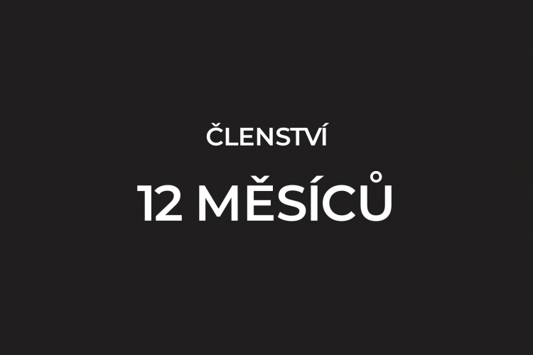 ČLENSTVÍ 12 MĚSÍCŮ POSILOVNA